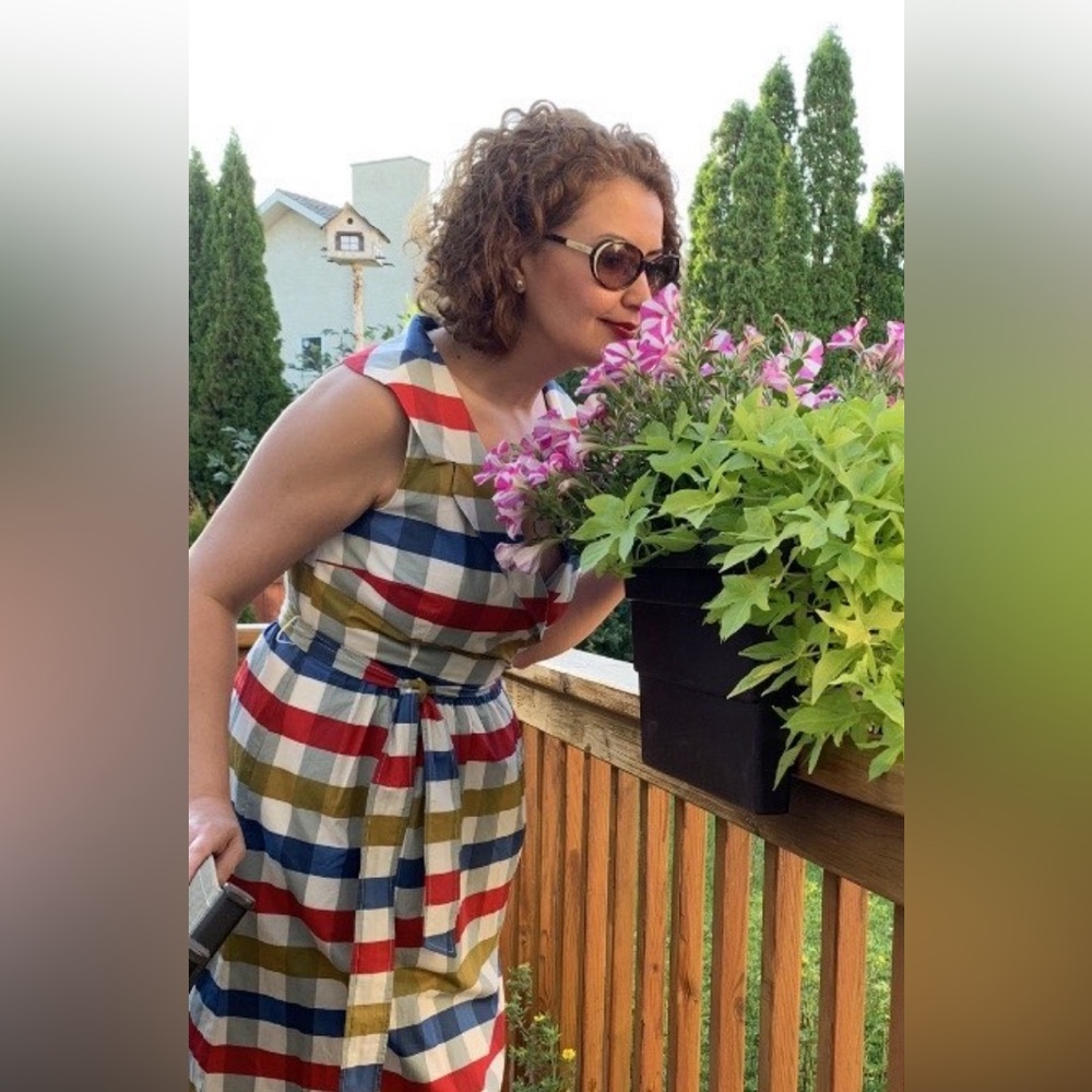 Anthropologie midi dress